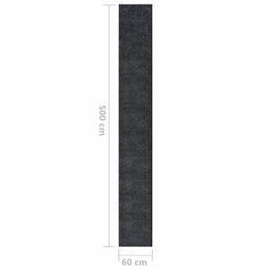 Χαλί Διάδρομος Ανθρακί 60 x 500 εκ. από BCF