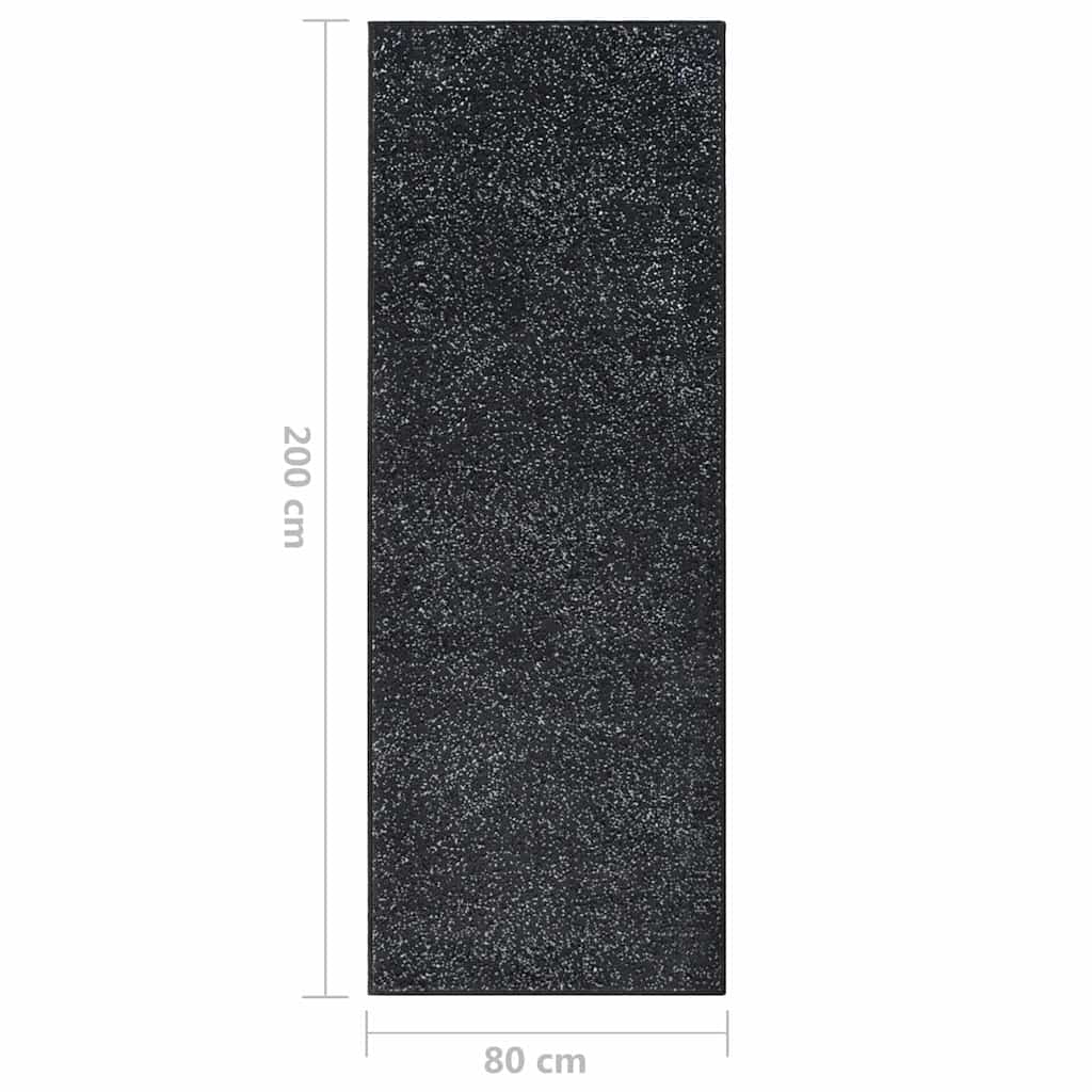 Χαλί Διάδρομος Ανθρακί 80 x 200 εκ. από BCF - Pakobazaar