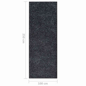 Χαλί Διάδρομος Ανθρακί 100 x 250 εκ. από BCF