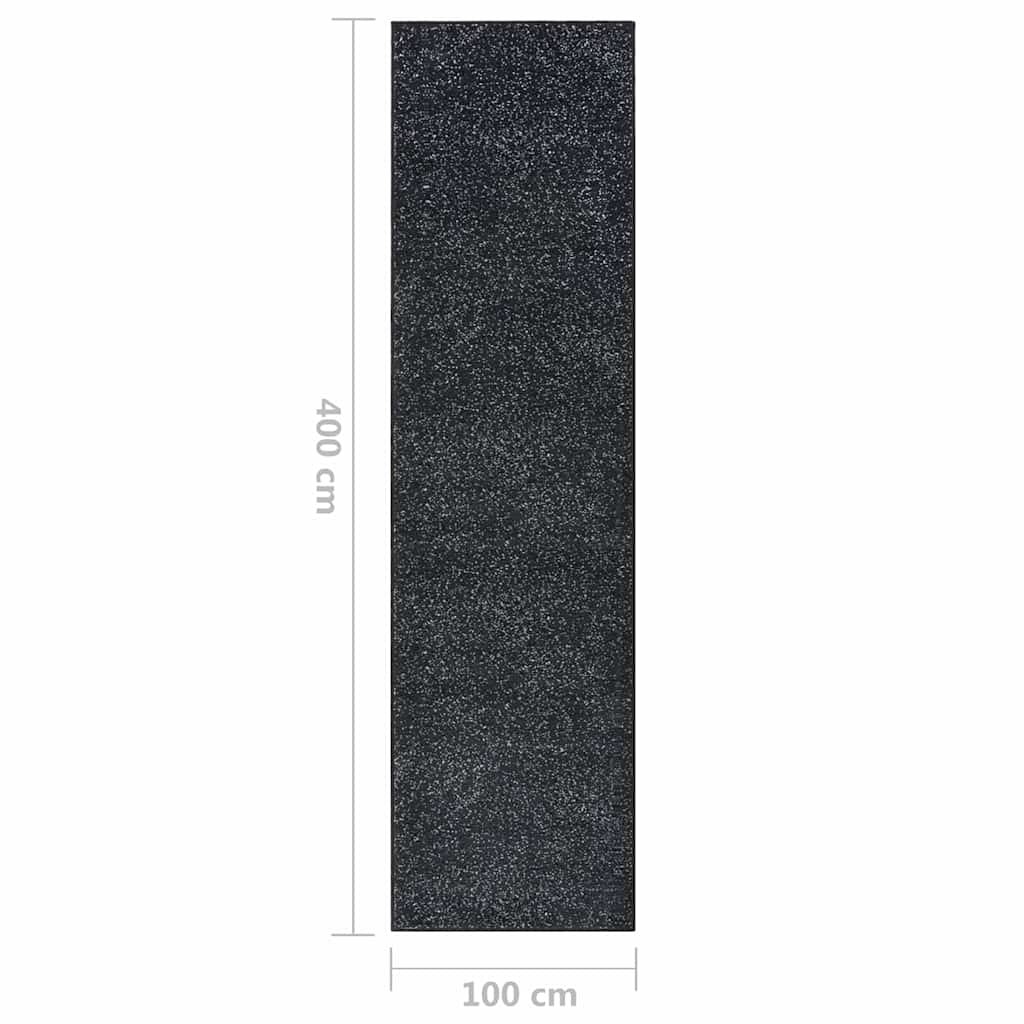 Χαλί Διάδρομος Ανθρακί 100 x 400 εκ. από BCF