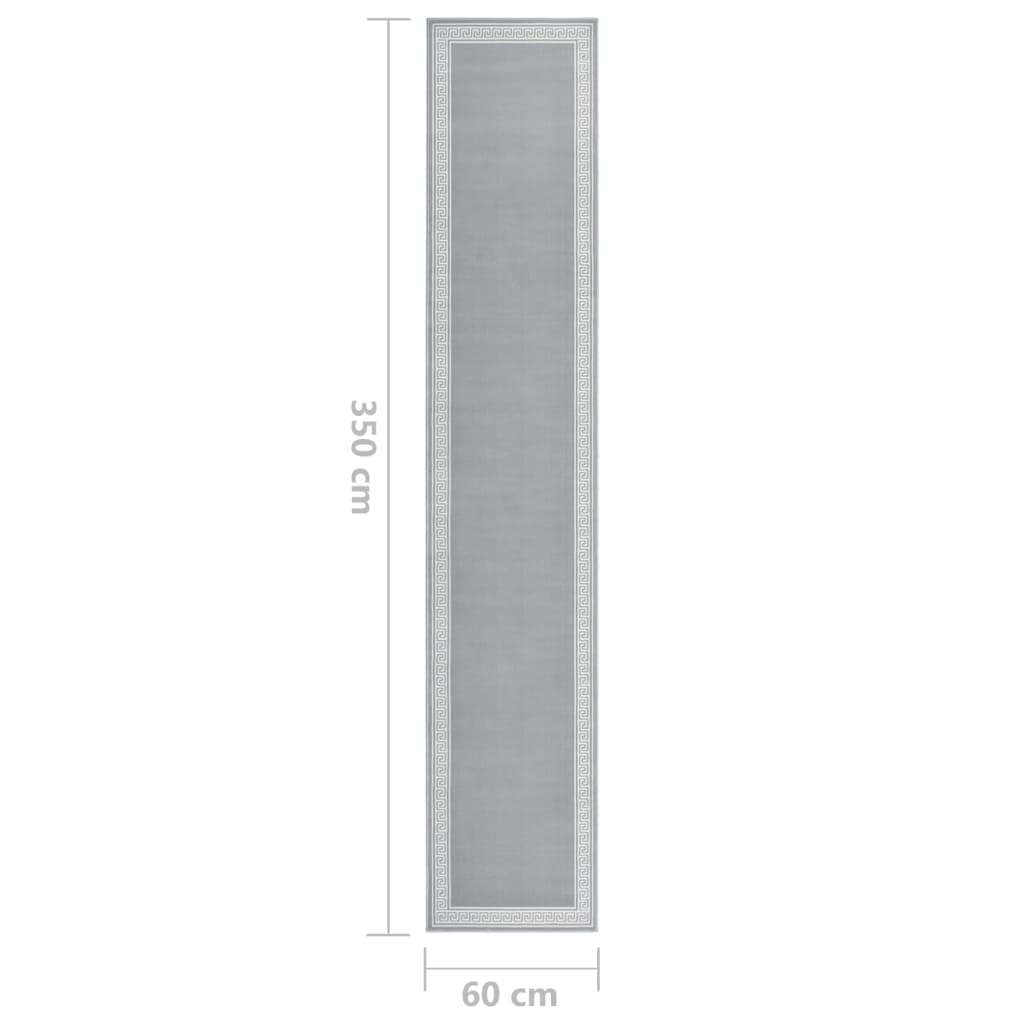 Χαλί Διάδρομος με Σχέδια Γκρι 60 x 350 εκ. από BCF