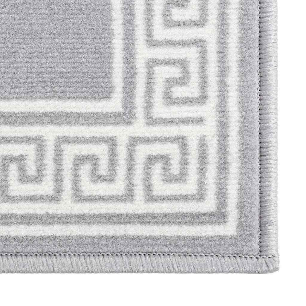 Χαλί Διάδρομος με Σχέδια Γκρι 60 x 400 εκ. από BCF - Pakobazaar