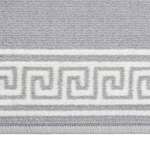 Χαλί Διάδρομος με Σχέδια Γκρι 60 x 400 εκ. από BCF - Pakobazaar