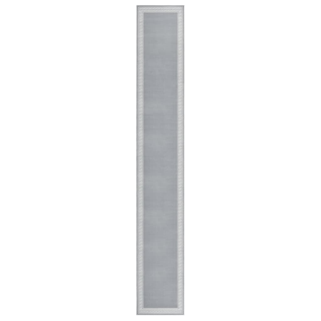 Χαλί Διάδρομος με Σχέδια Γκρι 60 x 450 εκ. από BCF