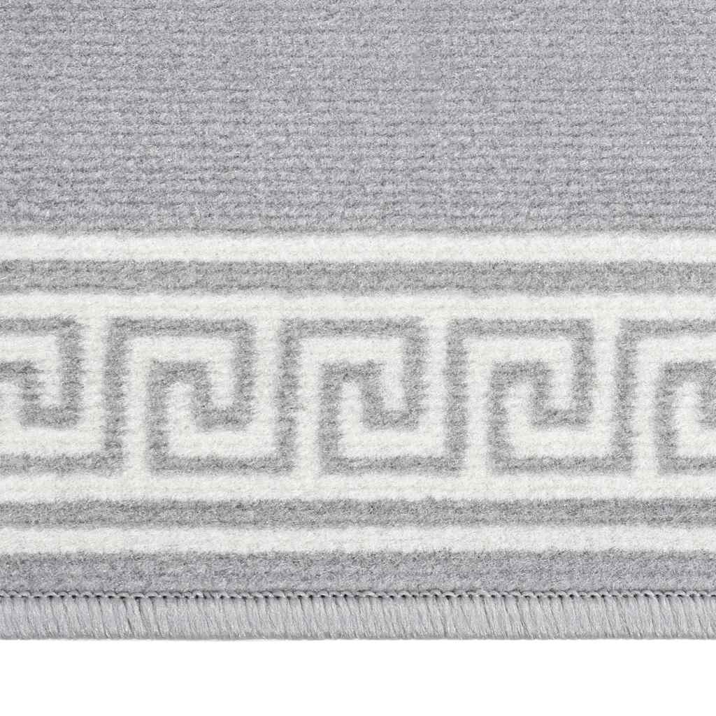 Χαλί Διάδρομος με Σχέδια Γκρι 100 x 300 εκ. από BCF
