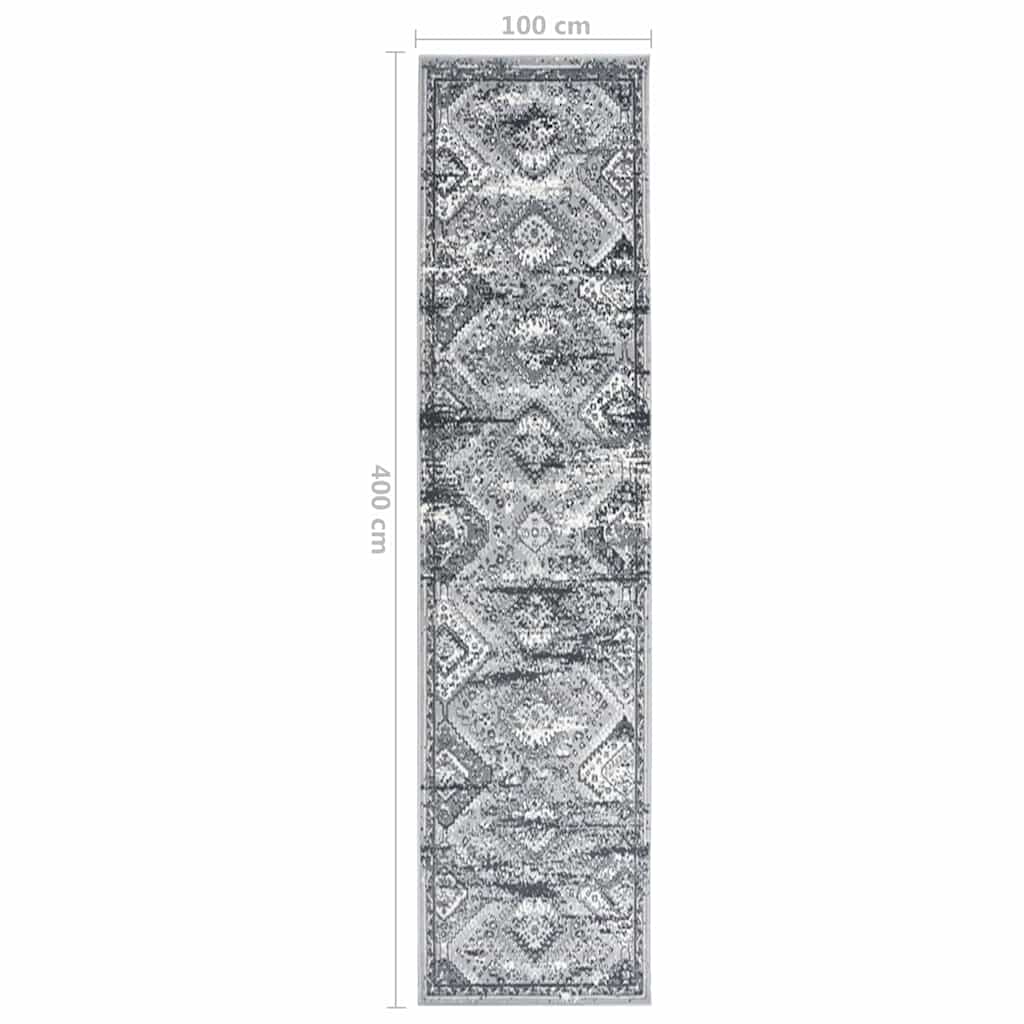 Χαλί Διάδρομος Γκρι Οριεντάλ 100 x 400 εκ. από BCF - Pakobazaar