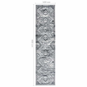 Χαλί Διάδρομος Γκρι Οριεντάλ 100 x 400 εκ. από BCF - Pakobazaar