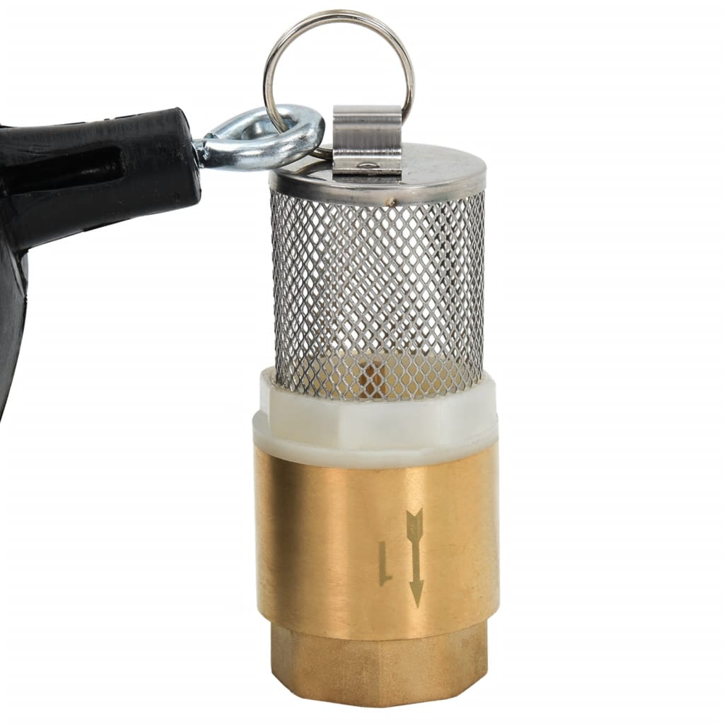 Σωλήνας Αναρρόφησης Ορειχ. Συνδέσεις Μαύρος 3 μ/1,1" PVC - PAKOBAZAAR