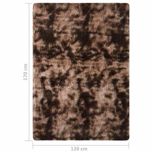 Χαλί Shaggy Taupe 170 x 120 εκ.