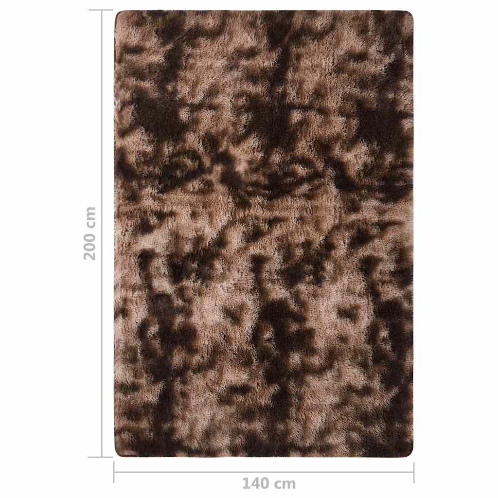 Χαλί Shaggy Taupe 200 x 140 εκ.