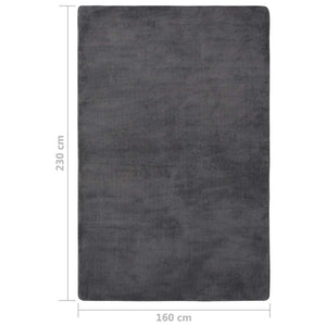 Χαλί Teddy Ανθρακί 230 x 160 εκ. - Pakobazaar