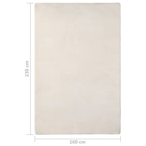 Χαλί Teddy Κρεμ 230 x 160 εκ. - Pakobazaar