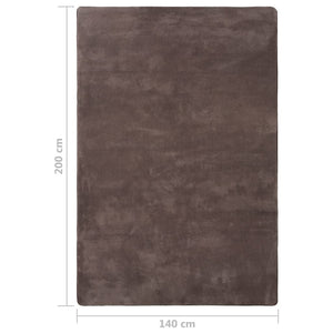 Χαλί Teddy Taupe 200 x 140 εκ. - Pakobazaar