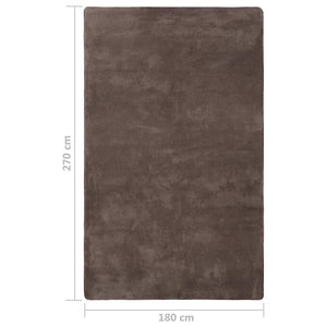 Χαλί Teddy Taupe 270 x 180 εκ. - Pakobazaar