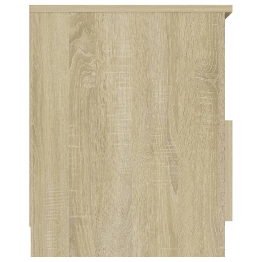Κομοδίνα 2 τεμ. Sonoma Δρυς 40 x 40 x 50 εκ. από Επεξ. Ξύλο