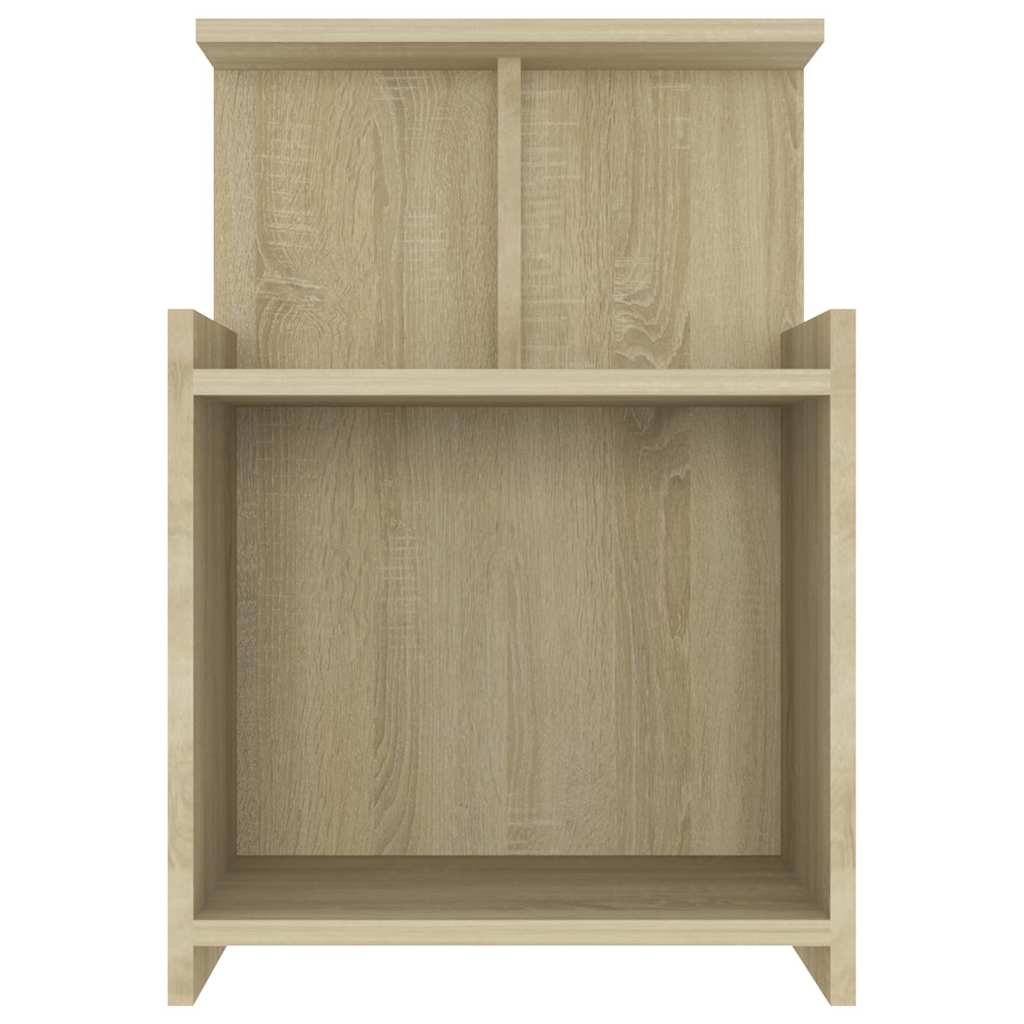 Κομοδίνο Sonoma Δρυς 40 x 35 x 60 εκ. από Επεξ. Ξύλο