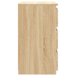 Κομοδίνο Sonoma Δρυς 40 x 35 x 62,5 εκ. από Επεξ. Ξύλο