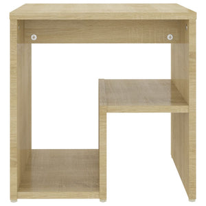 Κομοδίνα 2 τεμ. Sonoma Δρυς 40 x 30 x 40 εκ. από Επεξ. Ξύλο - Pakobazaar