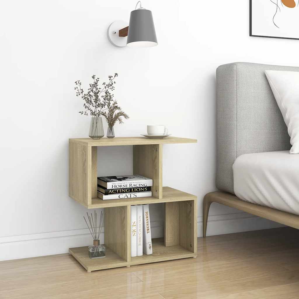 Κομοδίνο Sonoma Δρυς 50 x 30 x 51,5 εκ. από Επεξ. Ξύλο - Pakobazaar