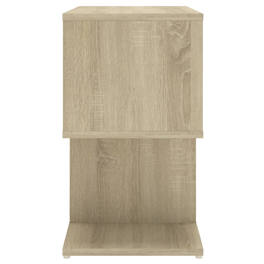 Κομοδίνα 2 τεμ. Sonoma Δρυς 50 x 30 x 51,5 εκ. από Επεξ. Ξύλο - Pakobazaar