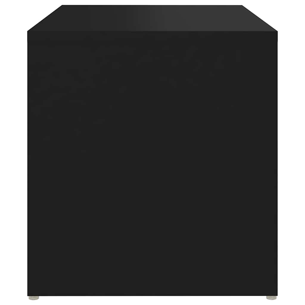 Τραπεζάκι Βοηθητικό Μαύρο 59 x 36 x 38 εκ. από Επεξ. Ξύλο