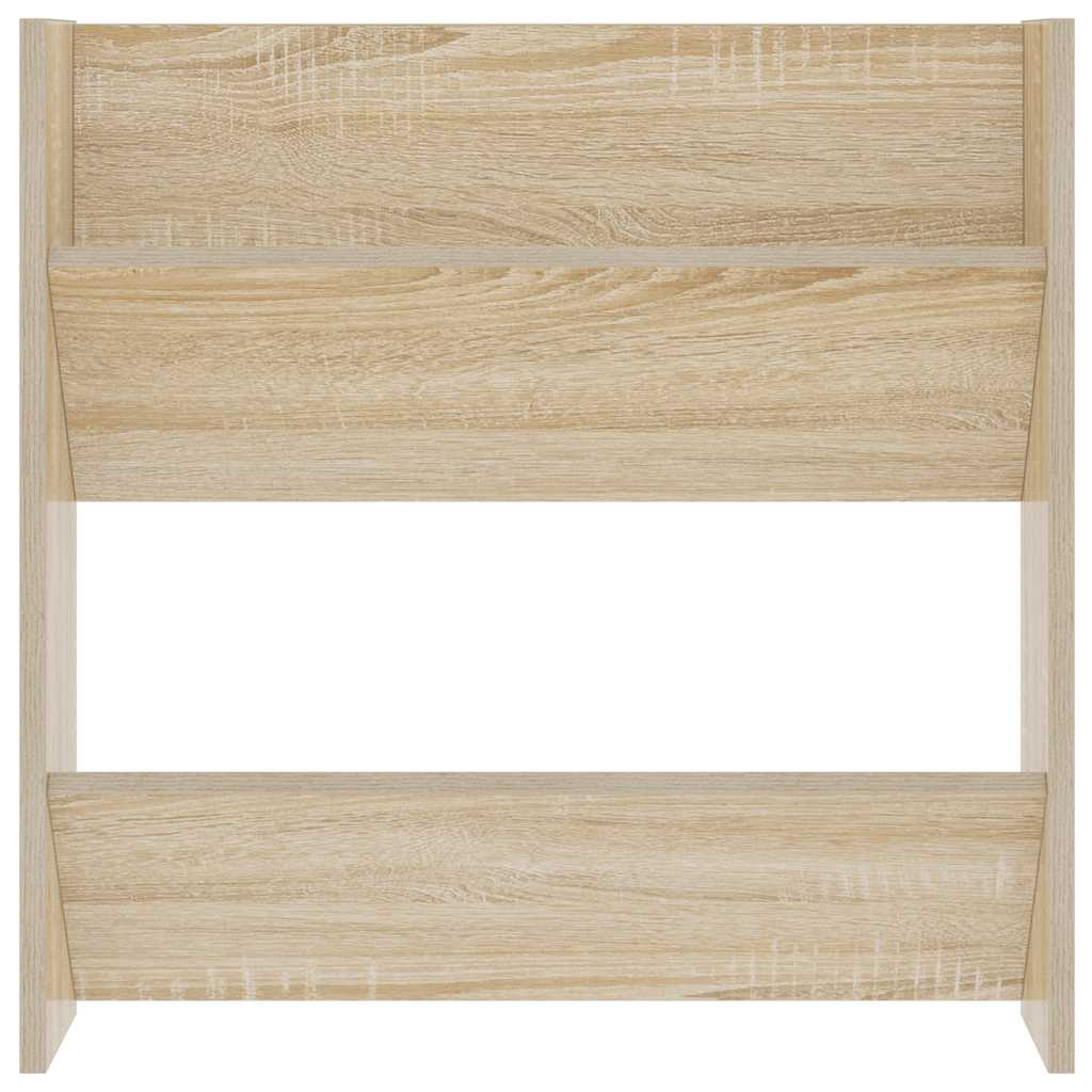 Παπουτσοθήκη Τοίχου Sonoma Δρυς 60 x 18 x 60 εκ. Μοριοσανίδα - Pakobazaar