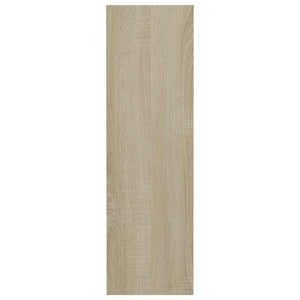 Παπουτσοθήκες 4 τεμ. Λευκές/Sonoma Δρυς 60x18x60εκ. Επεξ Ξύλο