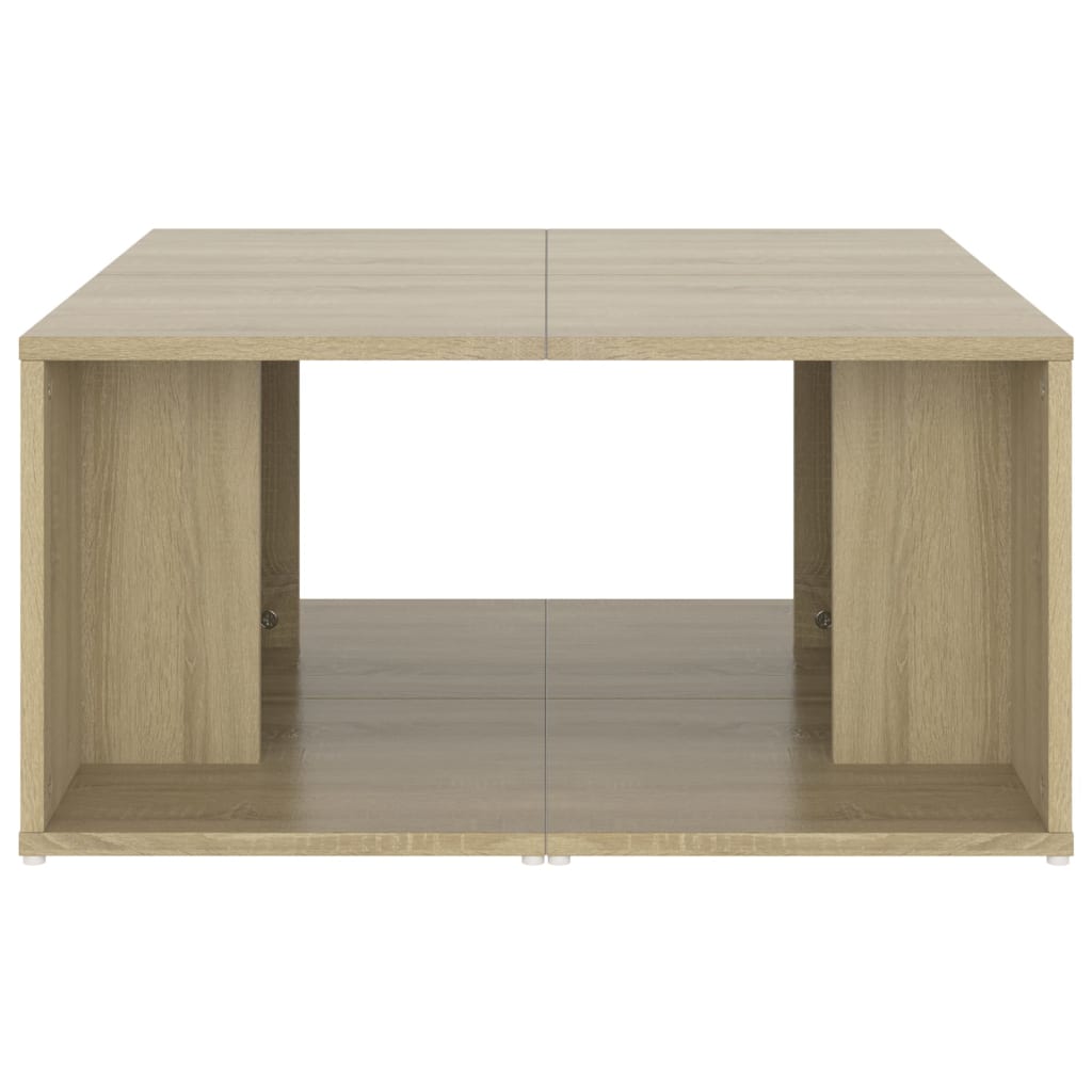 Τραπεζάκια Σαλονιού 4 τεμ. Sonoma Δρυς 33x33x33 εκ. Επεξ. Ξύλο