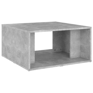 Τραπεζάκια Σαλονιού 4 τεμ. Γκρι Σκυρ. 33x33x33 εκ. Μοριοσανίδα