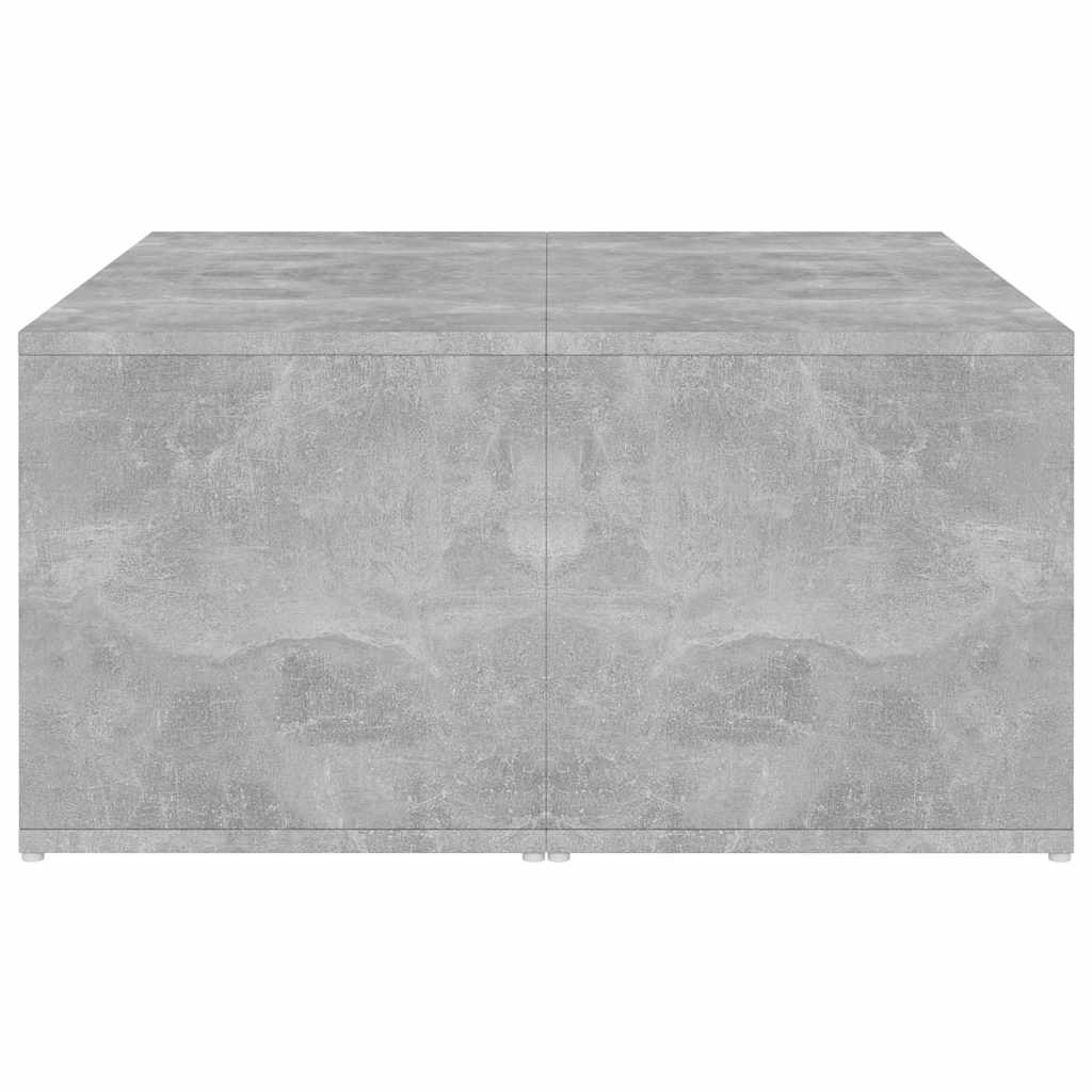 Τραπεζάκια Σαλονιού 4 τεμ. Γκρι Σκυρ. 33x33x33 εκ. Μοριοσανίδα