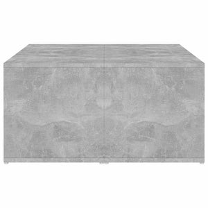 Τραπεζάκια Σαλονιού 4 τεμ. Γκρι Σκυρ. 33x33x33 εκ. Μοριοσανίδα