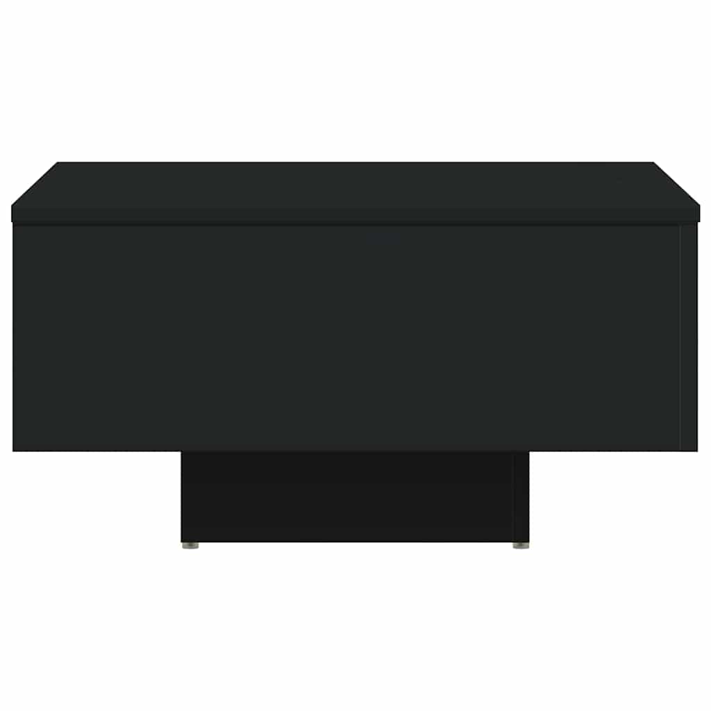 Τραπεζάκι Σαλονιού Μαύρο 60 x 60 x 31,5 εκ. Επεξ. Ξύλο - Pakobazaar
