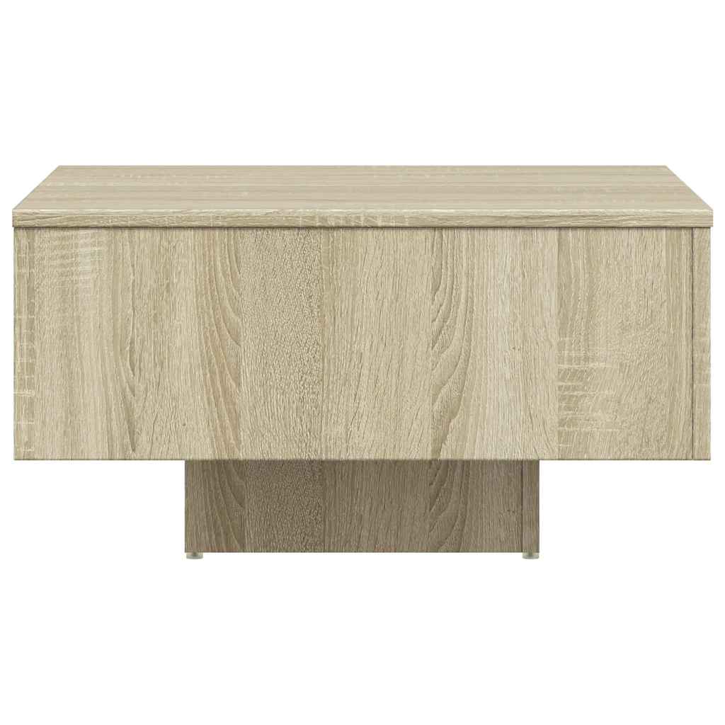 Τραπεζάκι Σαλονιού Sonoma Δρυς 60 x 60 x 31,5 εκ. Επεξ. Ξύλο