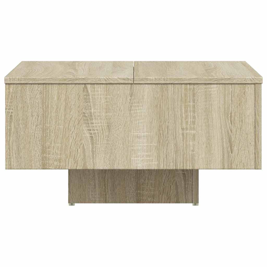 Τραπεζάκι Σαλονιού Sonoma Δρυς 60 x 60 x 31,5 εκ. Επεξ. Ξύλο