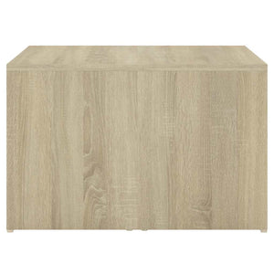 Τραπεζάκια Ζιγκόν 3 τεμ. Sonoma Δρυς 60x60x38 εκ. Επεξ. Ξύλο