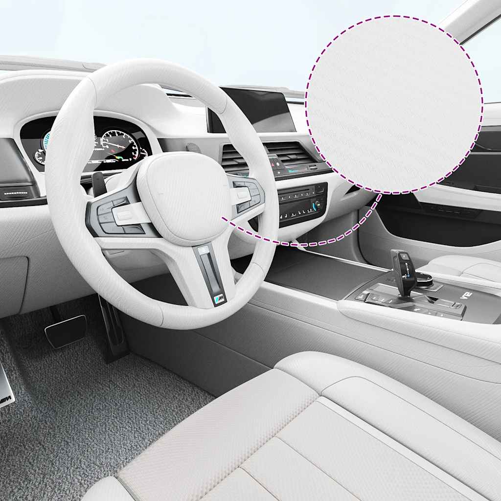 Μεμβράνες Αυτοκινήτου 3D 2 τεμ. Λευκές 100 x 150 εκ. - PAKOBAZAAR