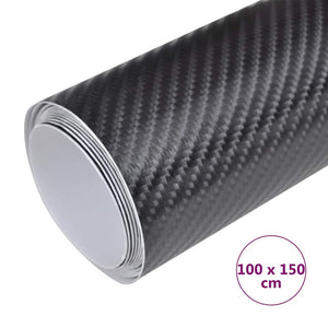 Μεμβράνη Αυτοκινήτου 4D Μαύρη 100 x 150 εκ. - PAKOBAZAAR