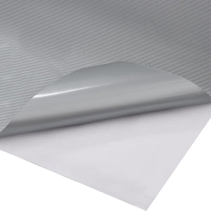 Μεμβράνες Αυτοκινήτου 4D 2 τεμ. Ασημί 100 x 150 εκ. - PAKOBAZAAR