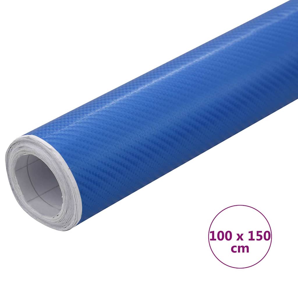 Μεμβράνη Αυτοκινήτου 4D Μπλε 100 x 150 εκ.