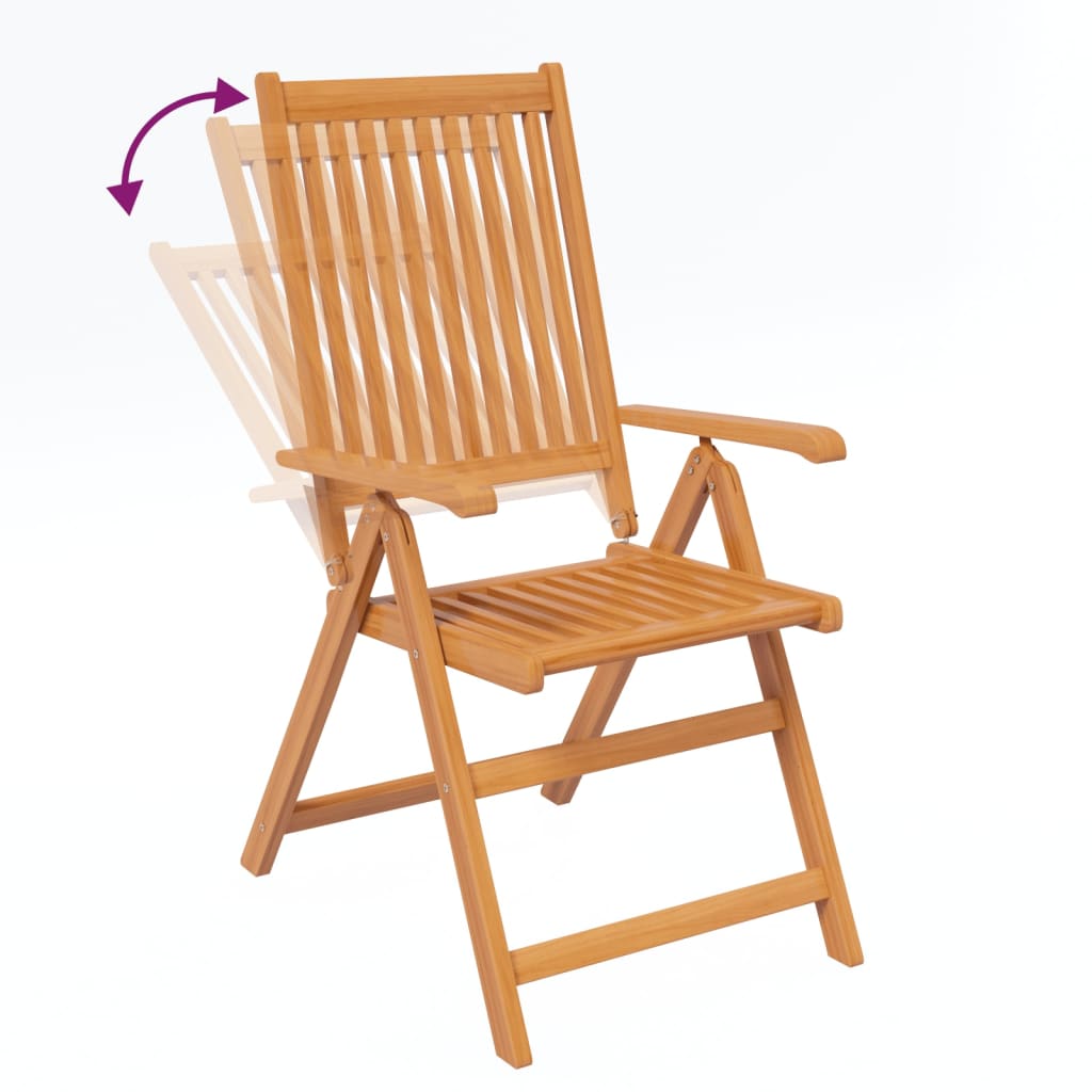 Σετ Τραπεζαρίας Κήπου 5 Τεμαχίων από Μασίφ Ξύλο Ακακίας 150-200 εκ. - PAKOBAZAAR