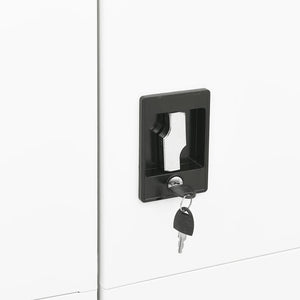 Φοριαμός Λευκός 90 x 40 x 180 εκ. Ατσάλινος