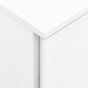 Αρχειοθήκη Φορητή Λευκή 39 x 45 x 67 εκ. Ατσάλινη