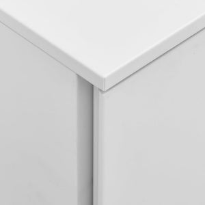 Αρχειοθήκη Φορητή Ανοιχτό Γκρι 39 x 45 x 67 εκ. Ατσάλινη