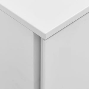 Αρχειοθήκη Φορητή Ανοιχτό Γκρι 39 x 45 x 60 εκ. Ατσάλινη