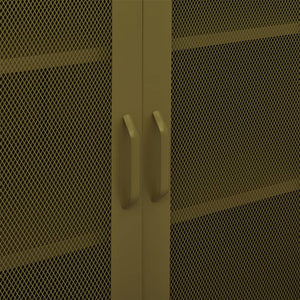 Ντουλάπι Αποθήκευσης Πράσινο Λαδί 80 x 35 x 101,5 εκ. Ατσάλινο