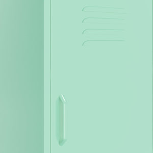 Ντουλάπι Αποθήκευσης Xρώμα Mέντας 42,5x35x101,5 εκ. από Ατσάλι