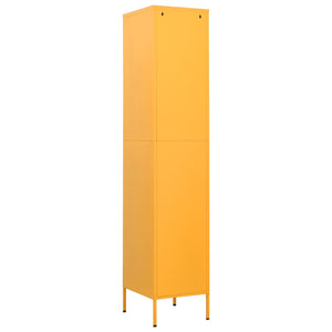 Φοριαμός Μουσταρδί 35 x 46 x 180 εκ. από Ατσάλι - Pakobazaar