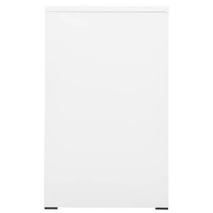 Αρχειοθήκη Λευκή 46 x 62 x 102,5 εκ. από Ατσάλι