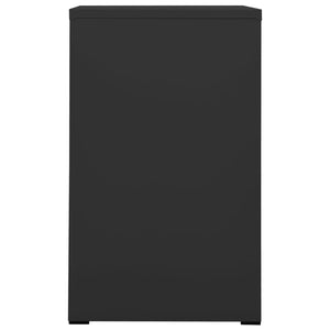 Αρχειοθήκη Ανθρακί 46 x 62 x 102,5 εκ. από Ατσάλι