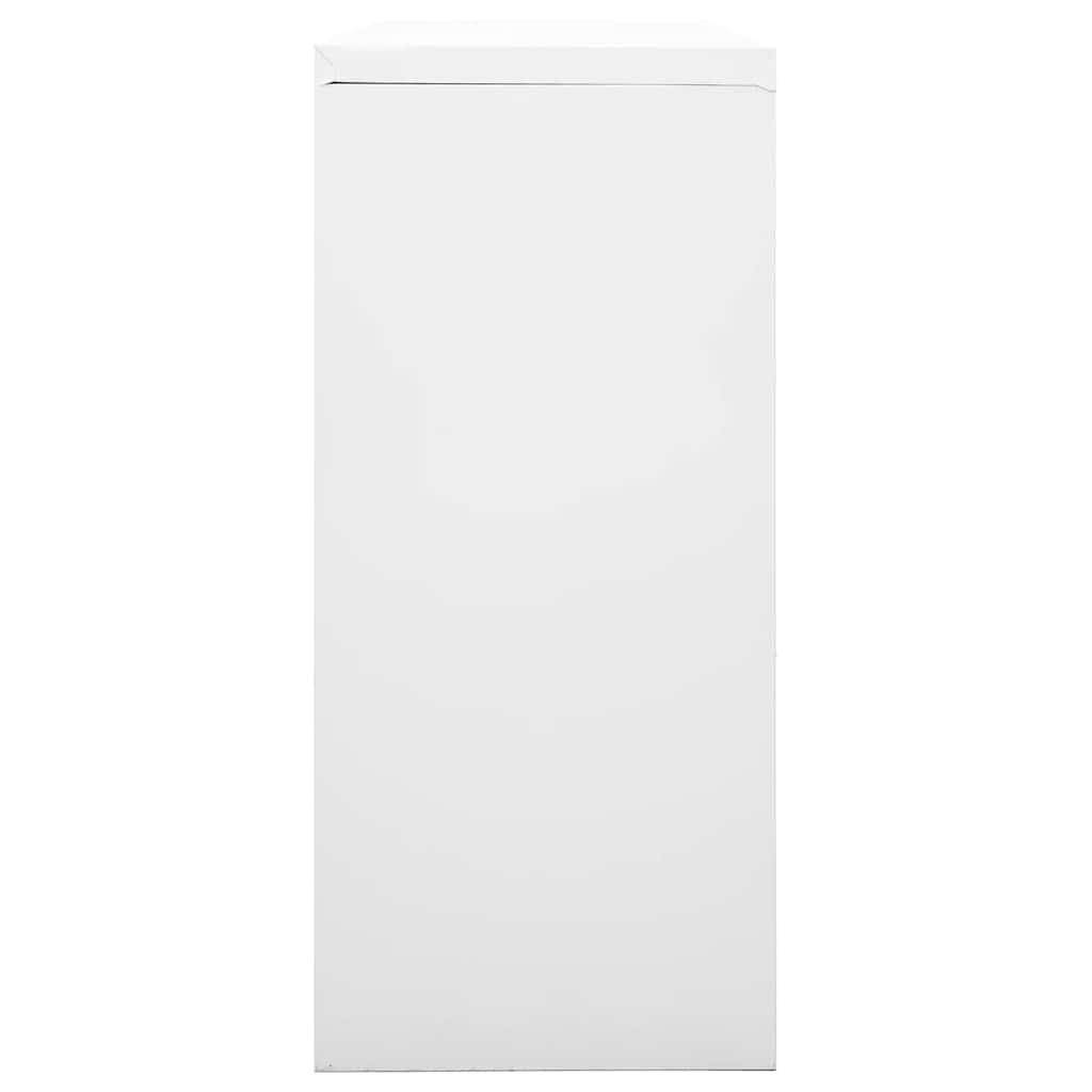 Ντουλάπι με Συρόμενη Πόρτα Γκρι 90 x 40 x 90 εκ. Ατσάλινο